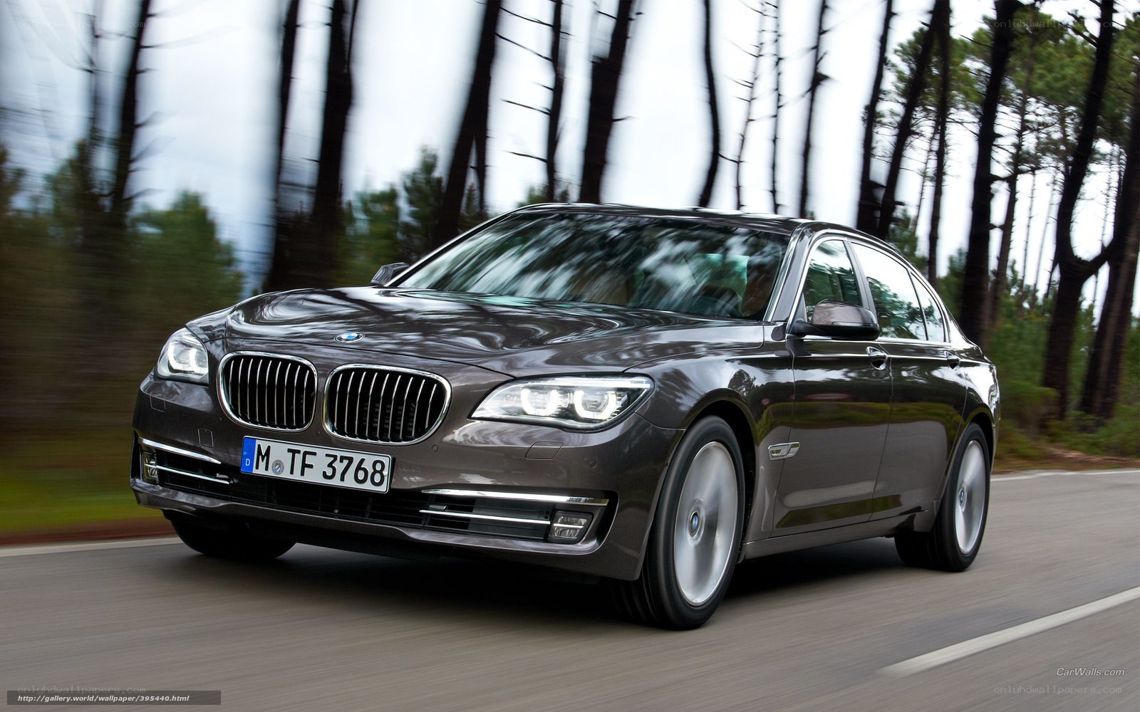 BMW 7 Series in motion