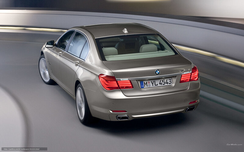 BMW 7 Series in motion