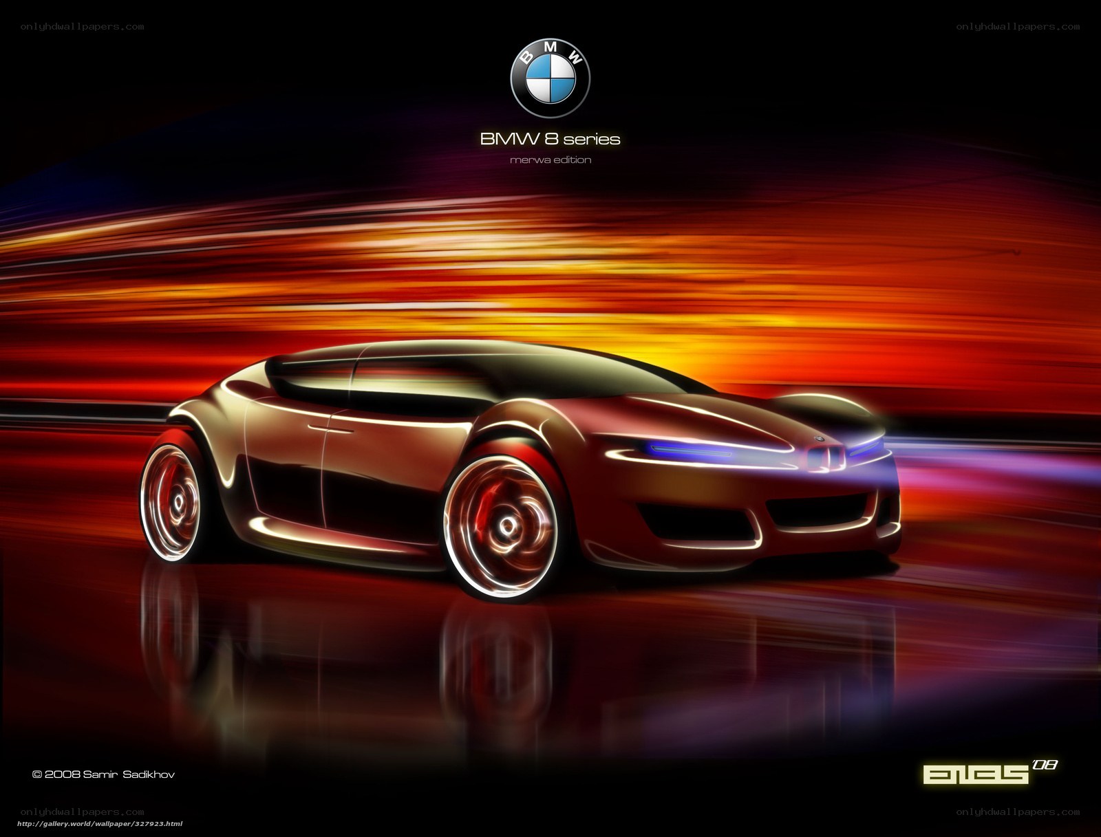 BMW 8 Series concept car