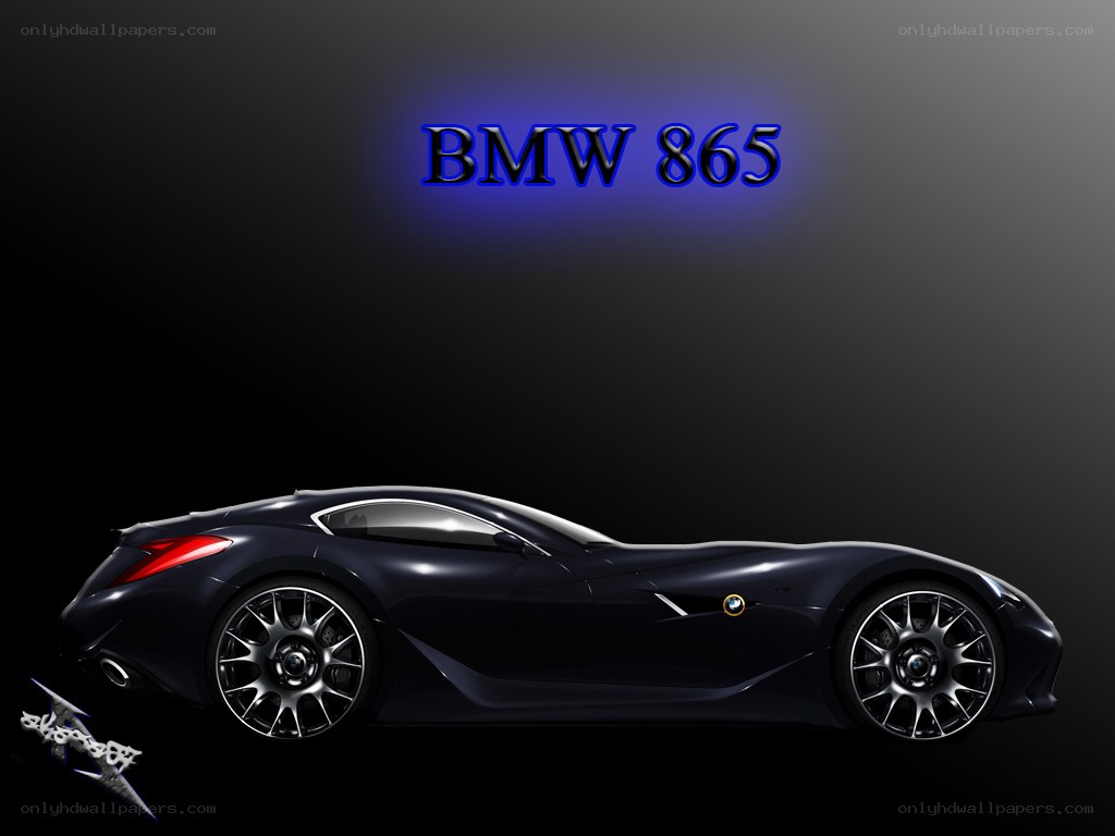 BMW 865 concept car