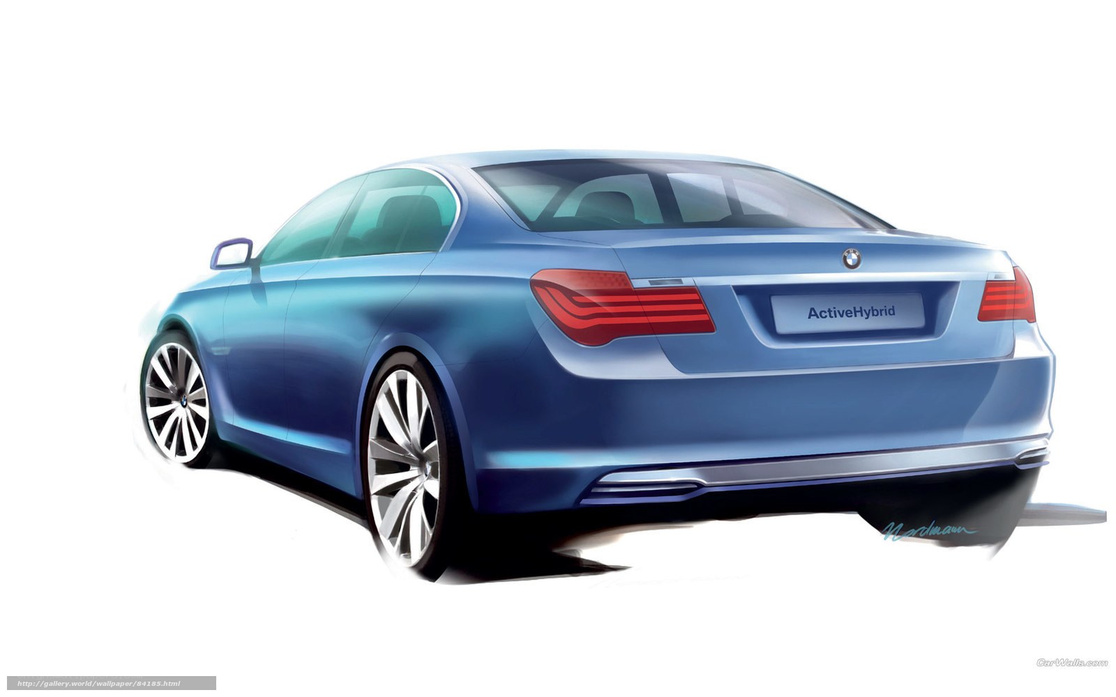 BMW ActiveHybrid 7 concept