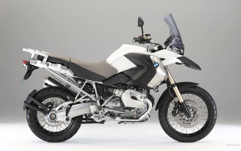 BMW adventure motorcycle
