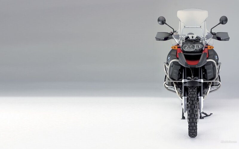 BMW adventure motorcycle