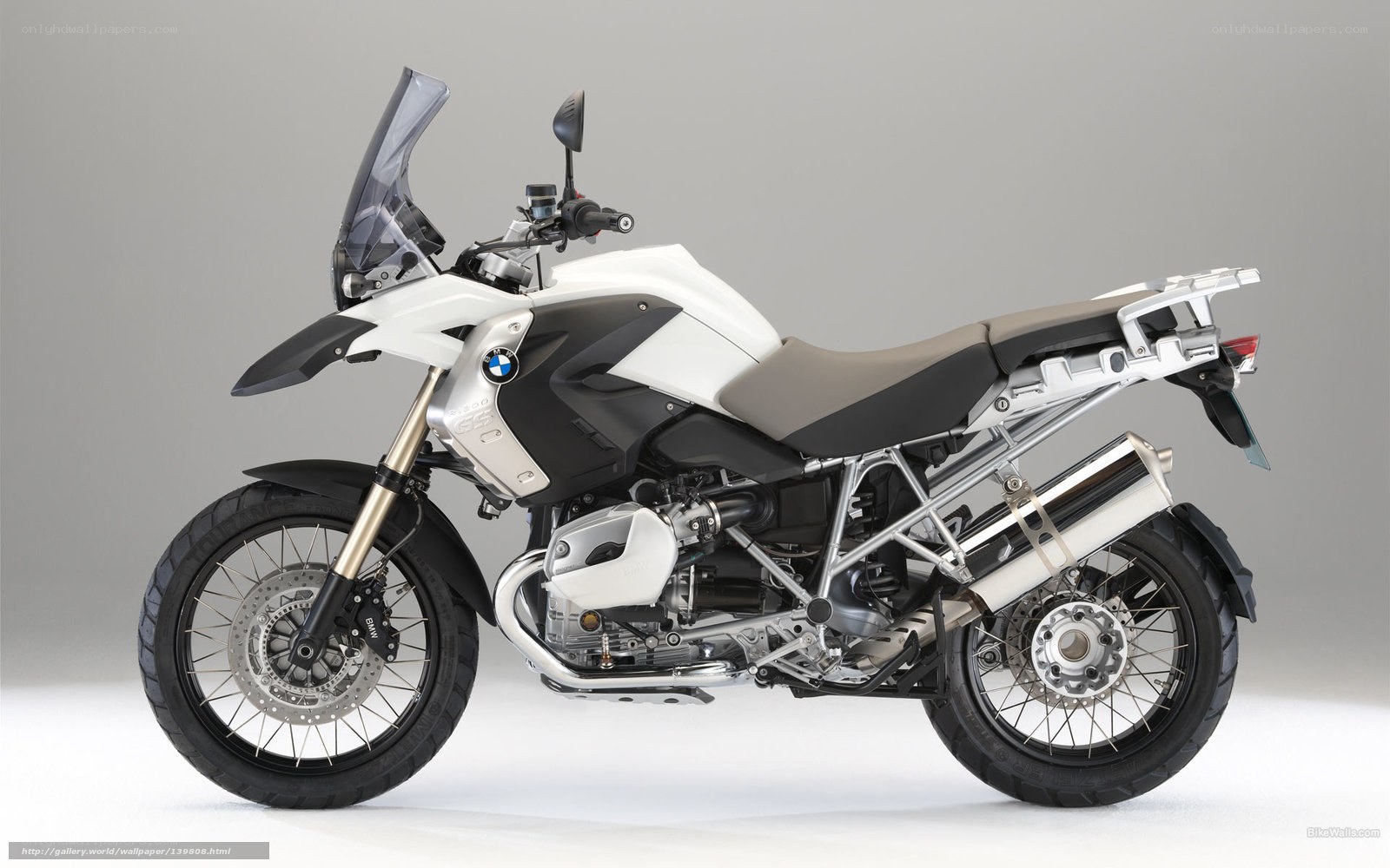 BMW adventure motorcycle