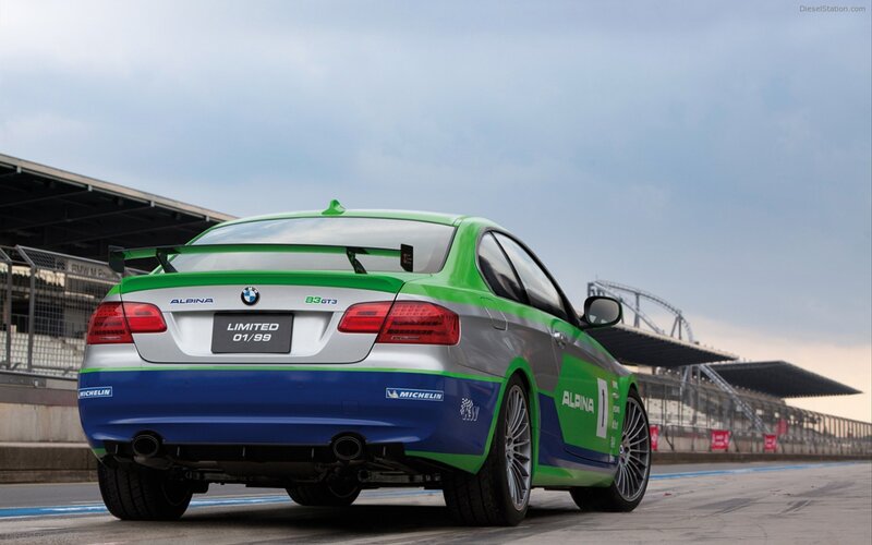BMW Alpina B3 GT3 race car