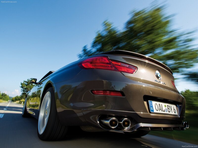 BMW Alpina B6 Convertible in motion
