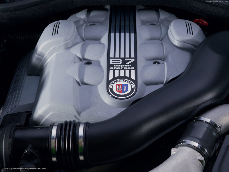 BMW Alpina B7 engine