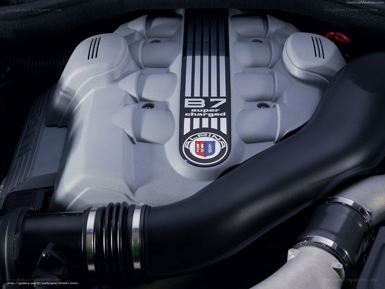 BMW Alpina B7 engine