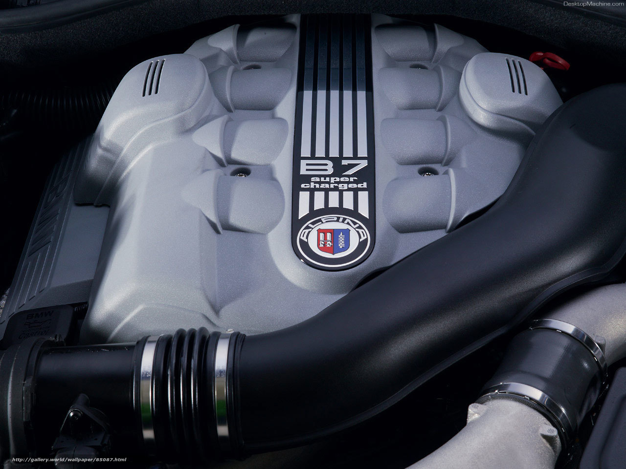 BMW Alpina B7 engine
