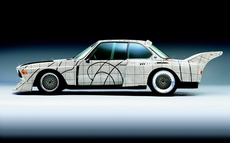 BMW Art Car by Robert Rauschenberg