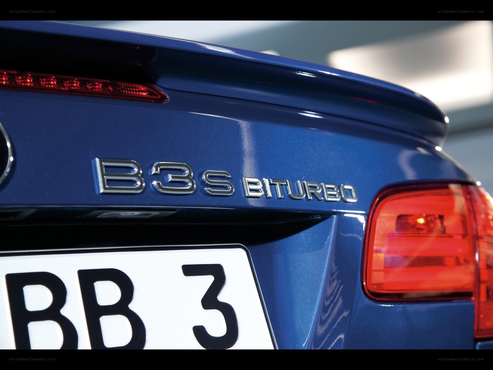BMW B3S Biturbo badge