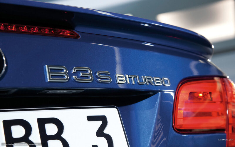 BMW B3S Biturbo badge