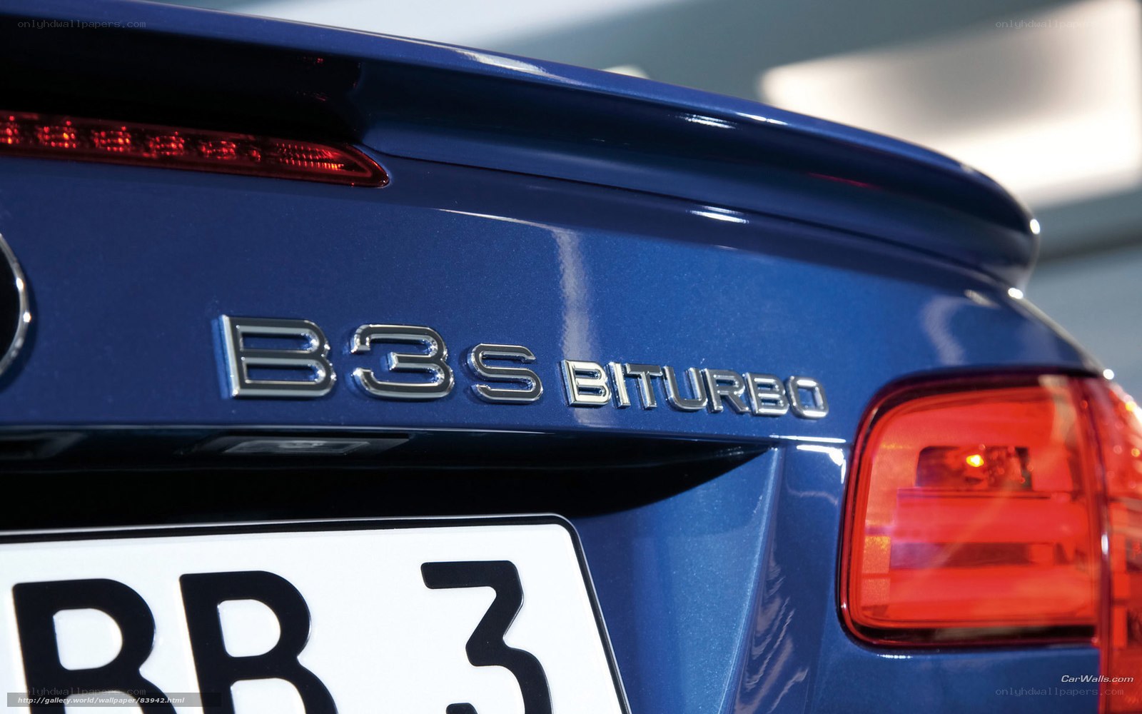 BMW B3S Biturbo badge