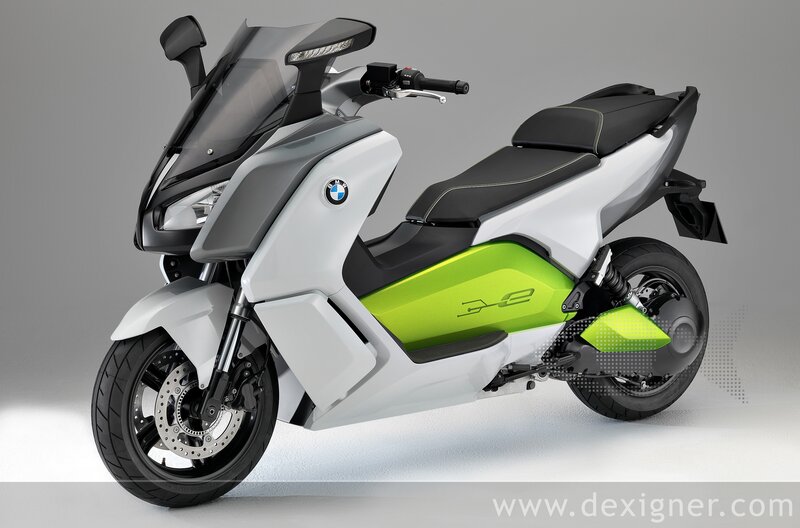 BMW C evolution scooter