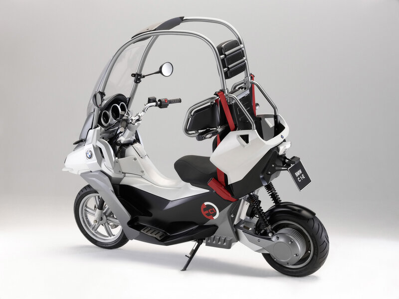 BMW C1-E scooter concept
