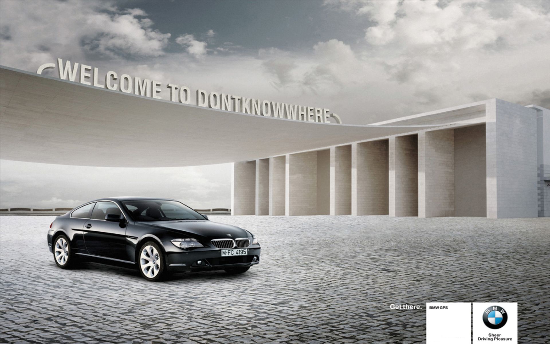 BMW car at Dontknowwhere
