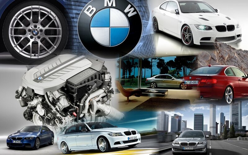 BMW Car Collage