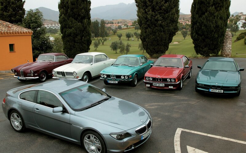 BMW car collection display