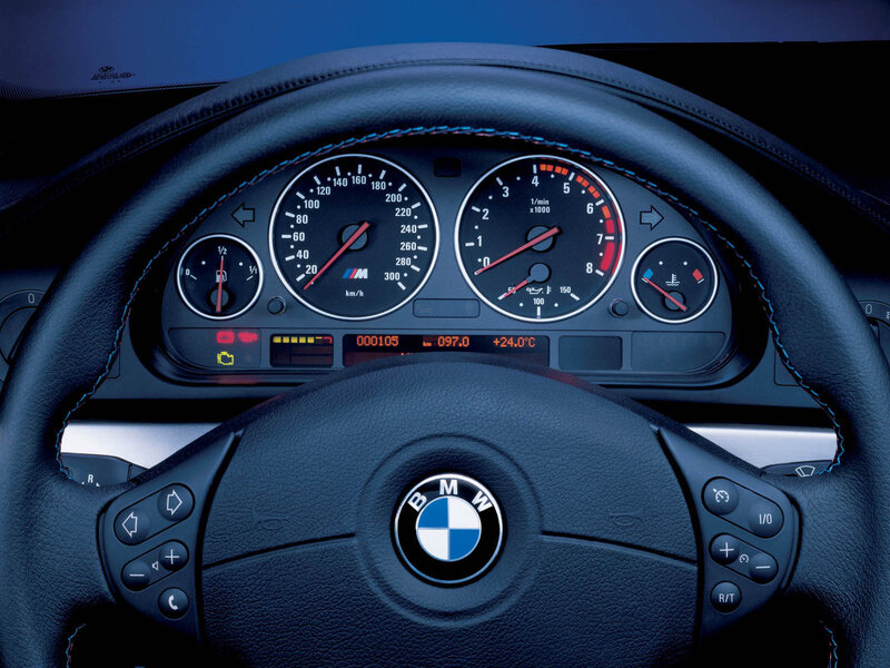 BMW Car Dashboard — Black