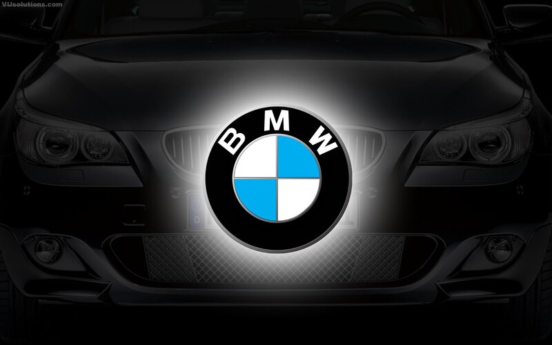 BMW Car Front — Black