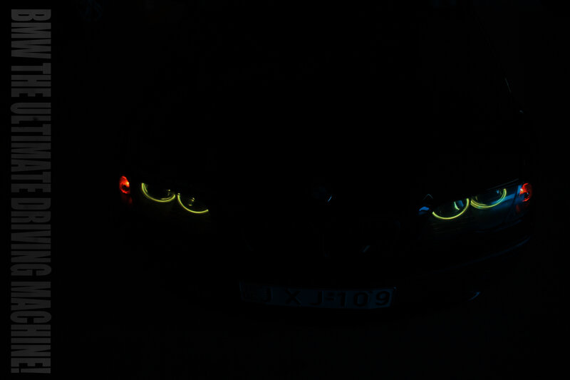 BMW Car Front View — Black