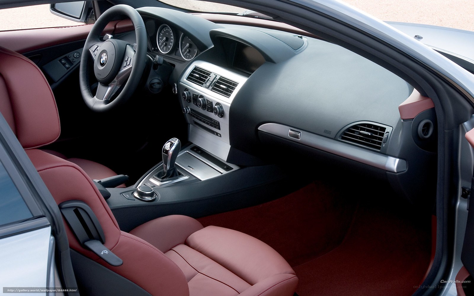 BMW car interior