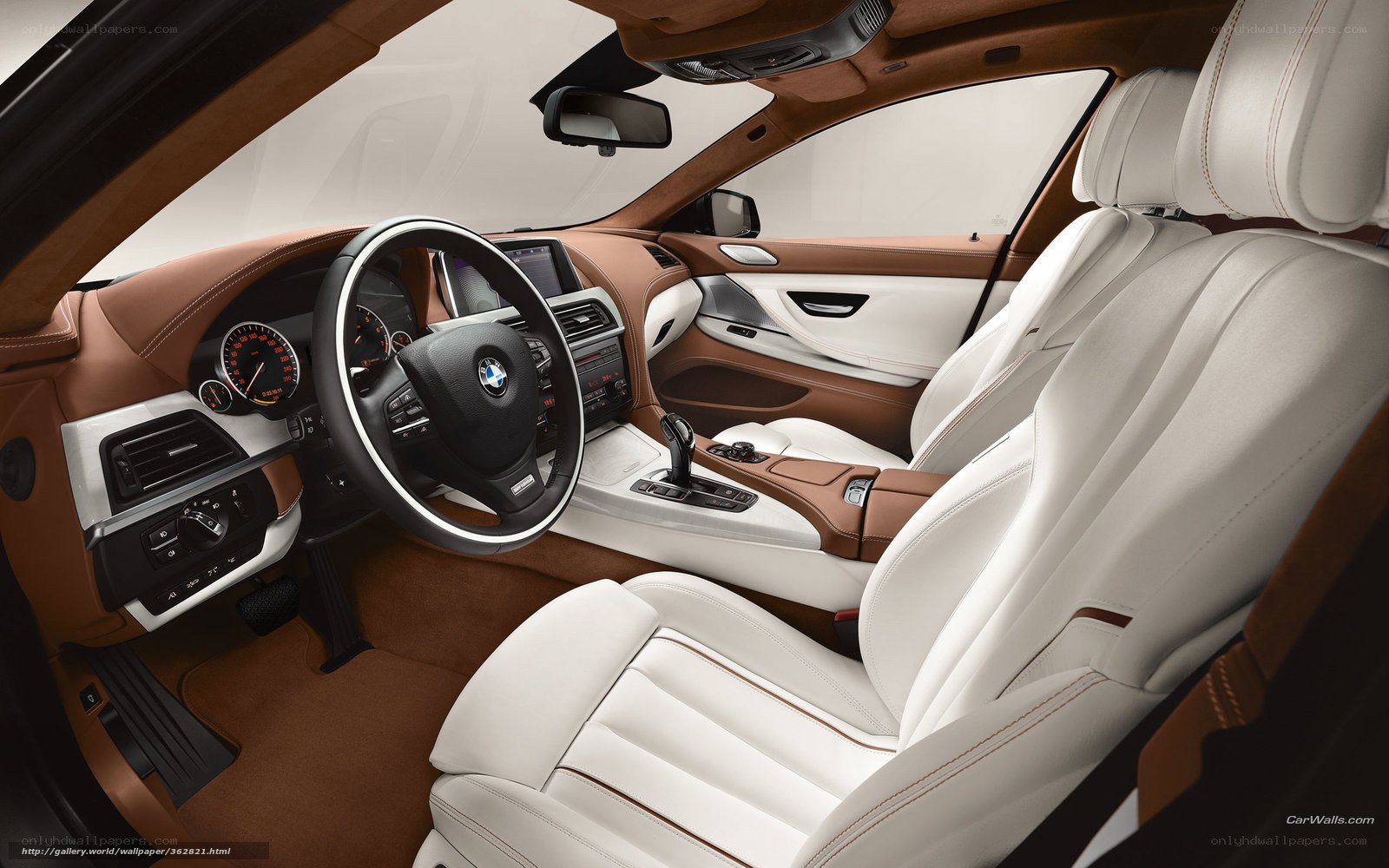 BMW car interior