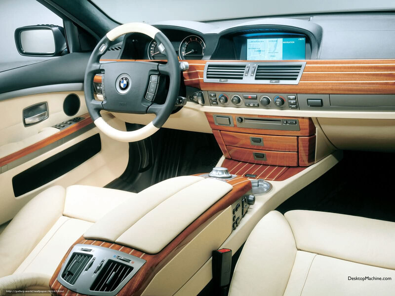 BMW Car Interior — Beige, Luxurious