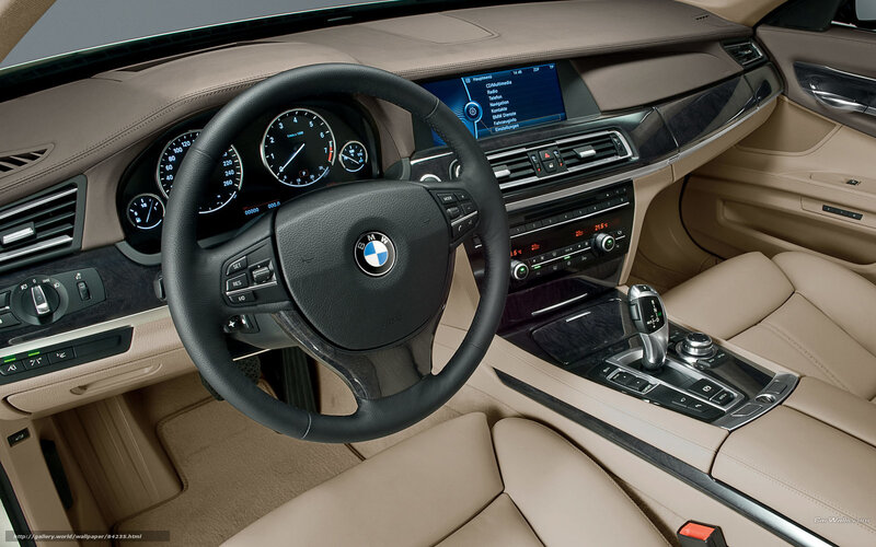 BMW Car Interior — Beige