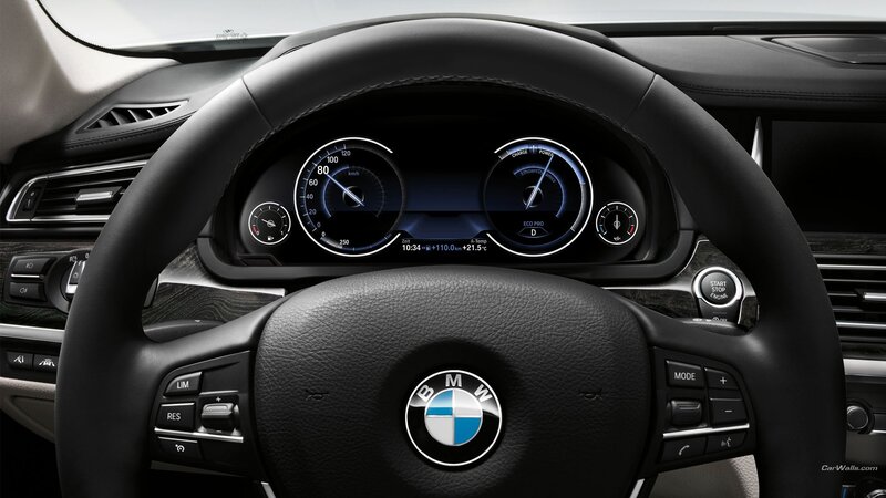 BMW Car Interior — Black, Modern, Photograph
