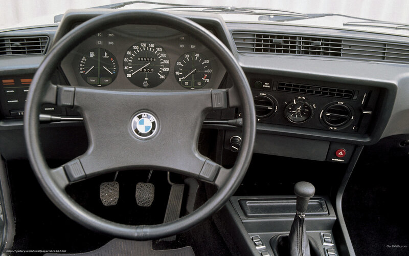 BMW Car Interior — Black