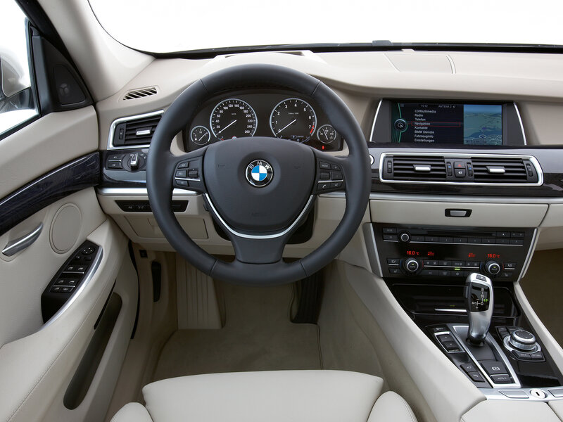 BMW car interior dashboard