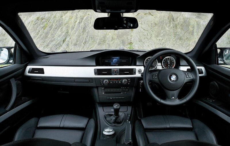 BMW car interior dashboard