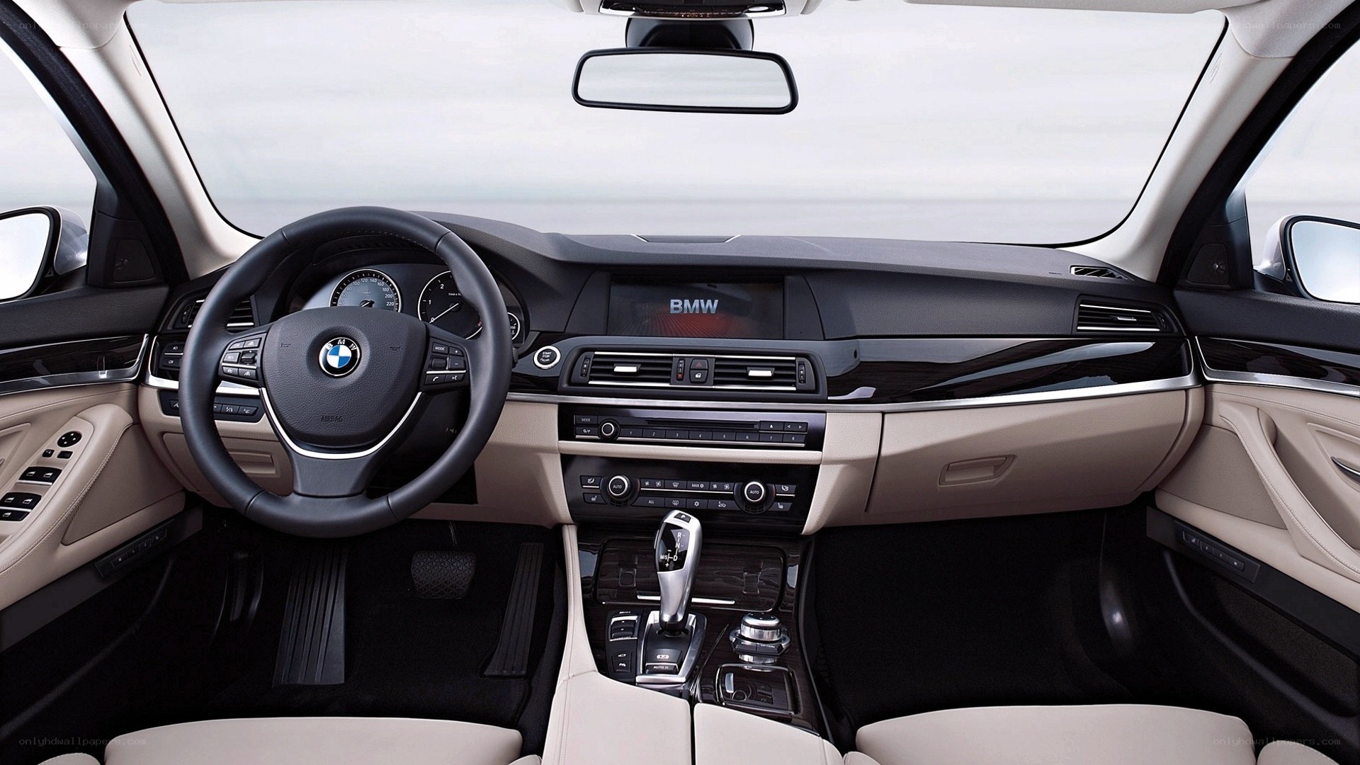 BMW car interior dashboard