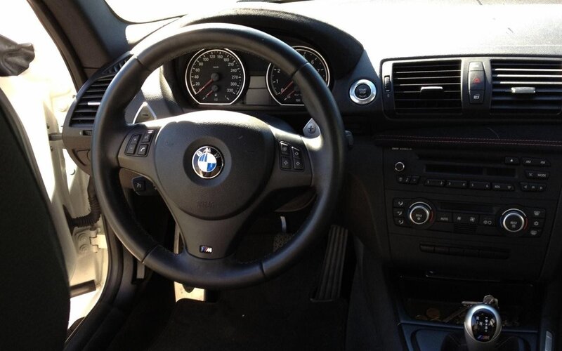 BMW car interior dashboard