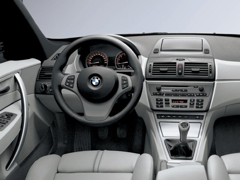 BMW car interior dashboard