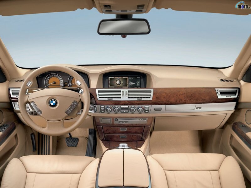 BMW car interior dashboard