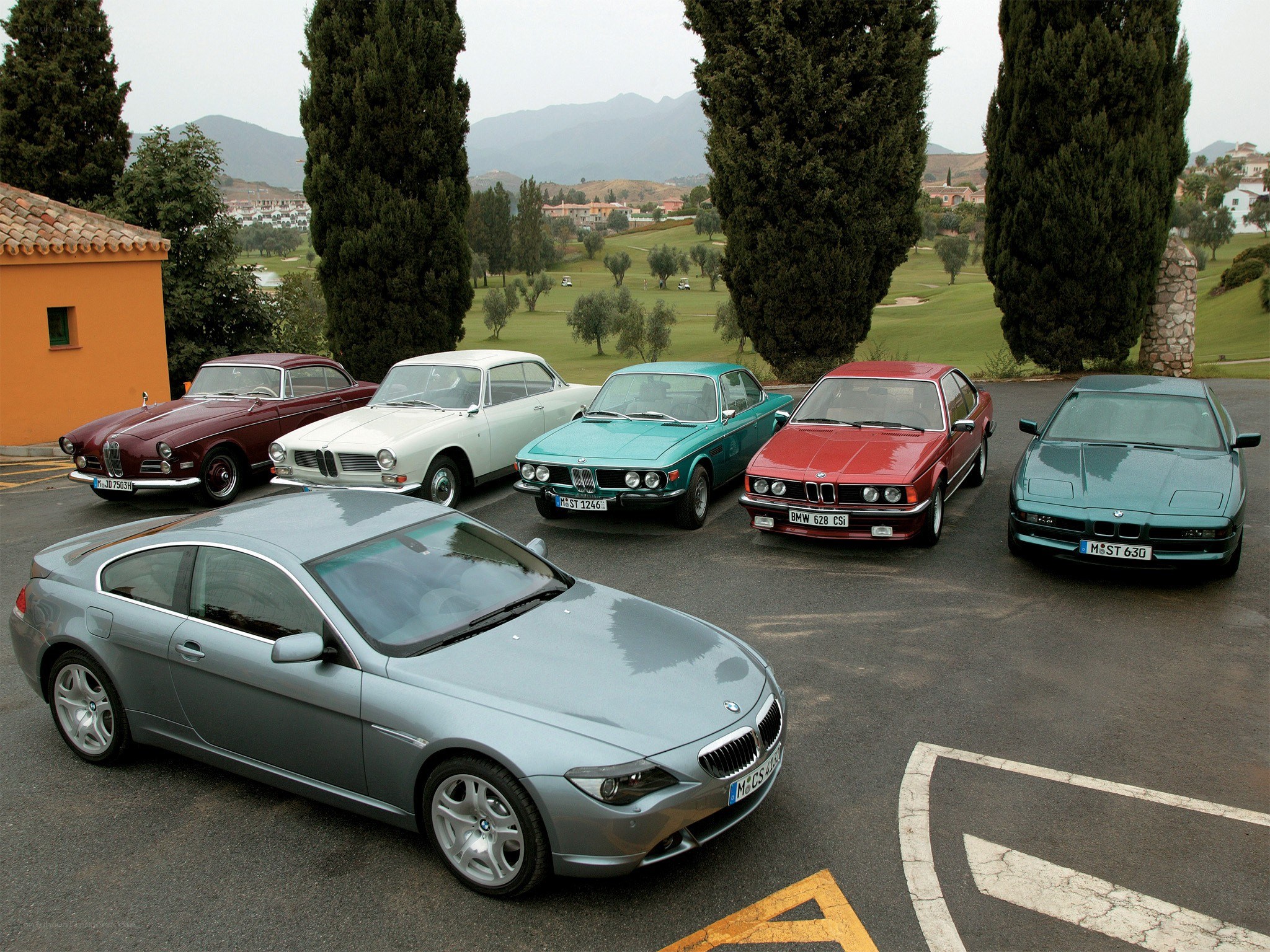 BMW car lineup through the years
