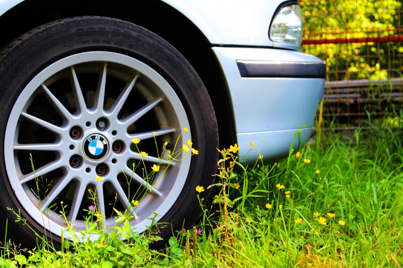 BMW Car Wheel — Green