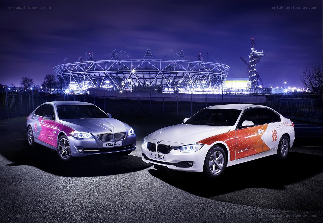 BMW cars at Olympic Stadium