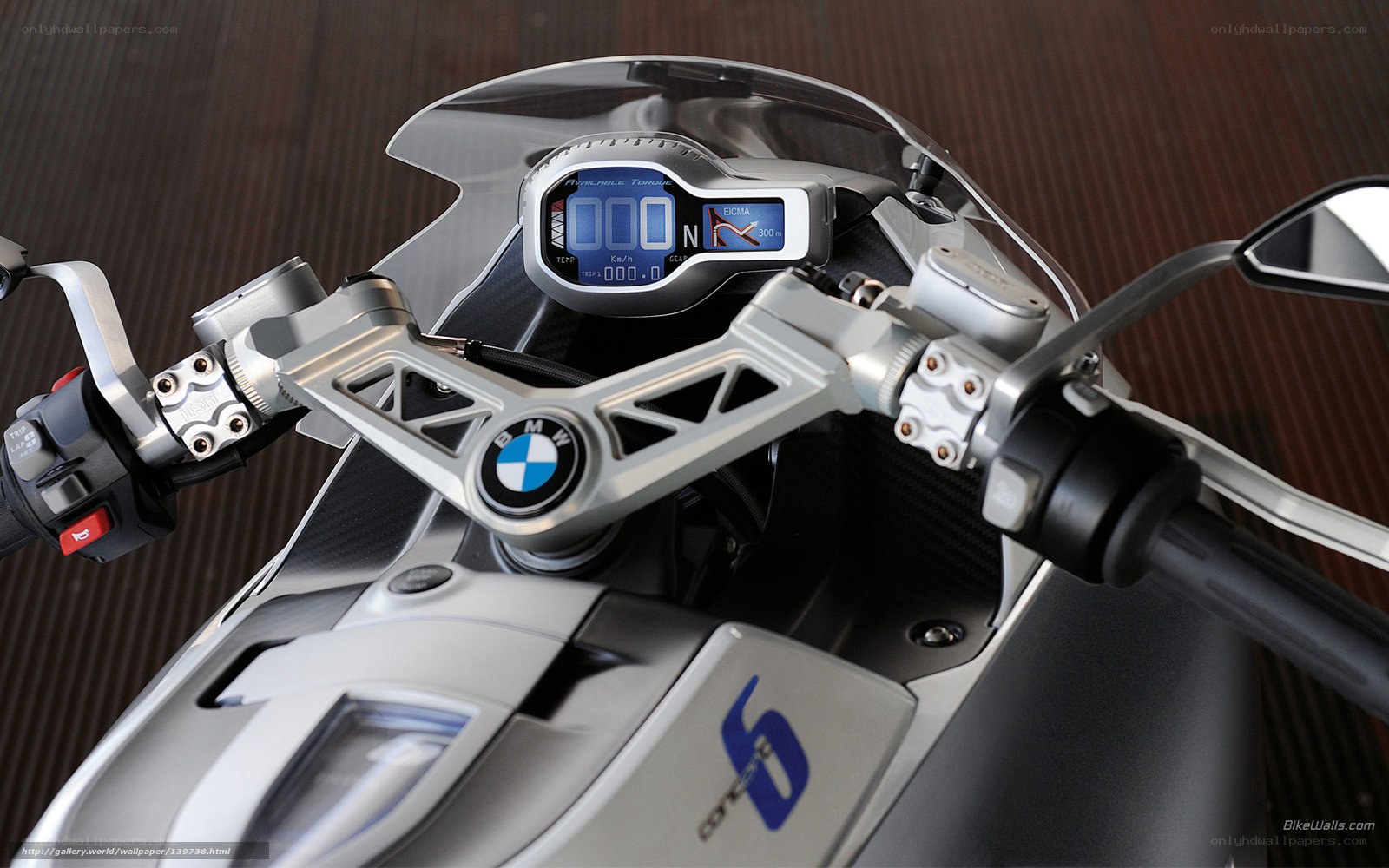 BMW Concept 6 motorcycle dashboard