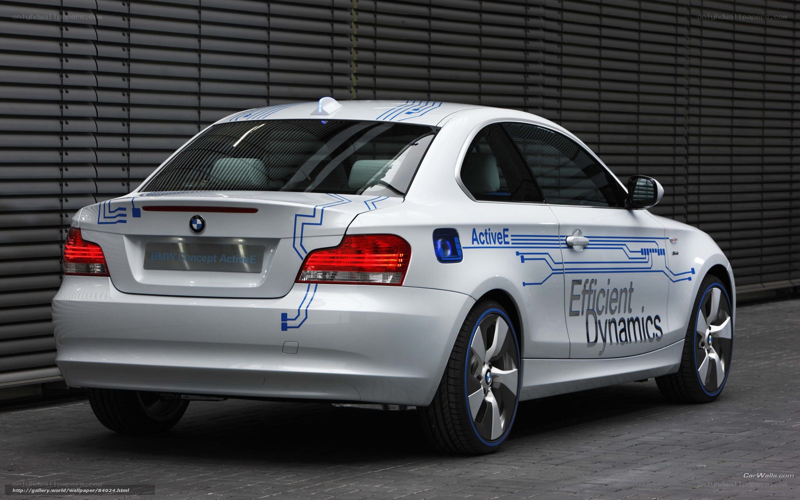 BMW Concept ActiveE rear view