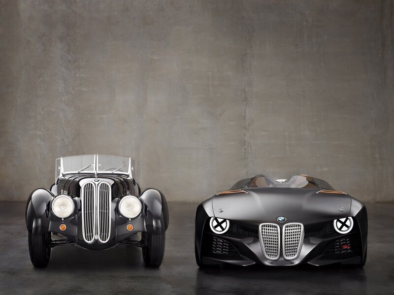 BMW concept and classic cars