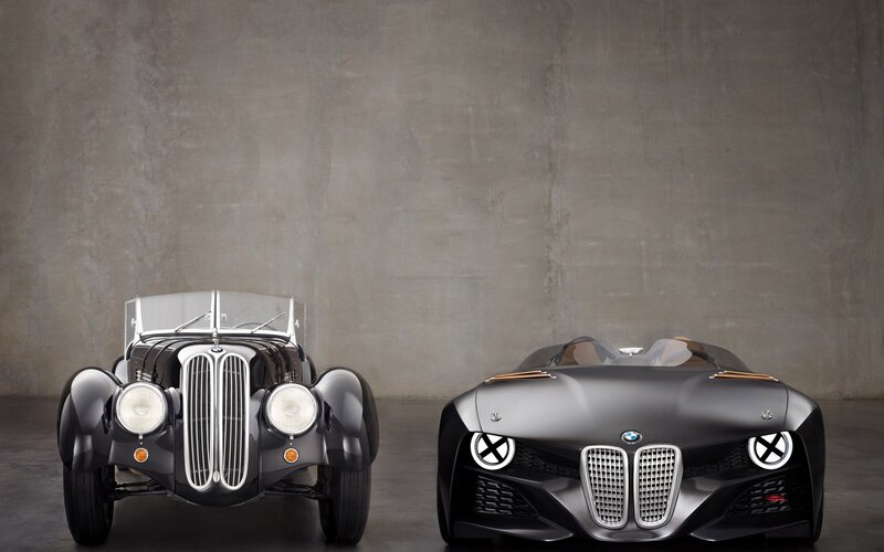 BMW concept and classic cars