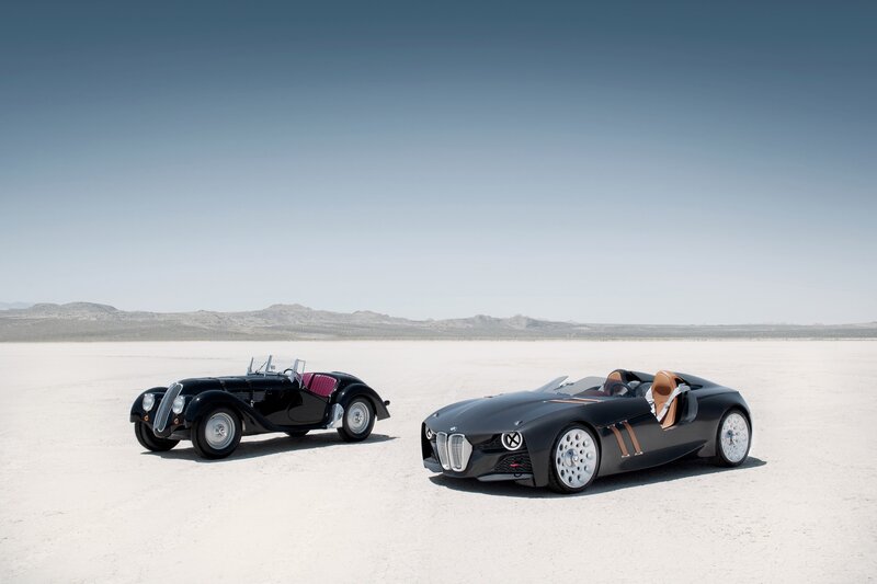 BMW concept and classic cars
