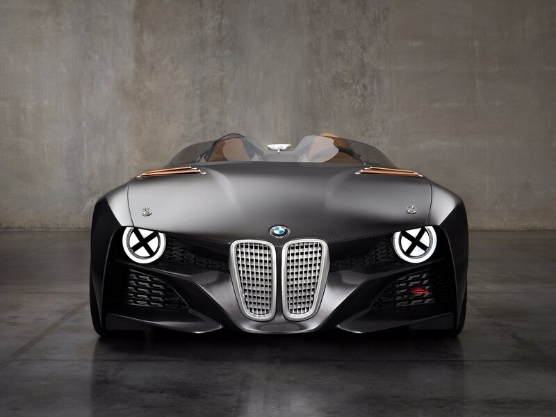BMW Concept Car — Black, Dramatic