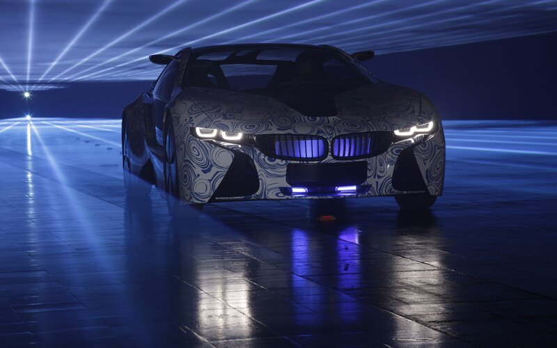 BMW Concept Car — Blue