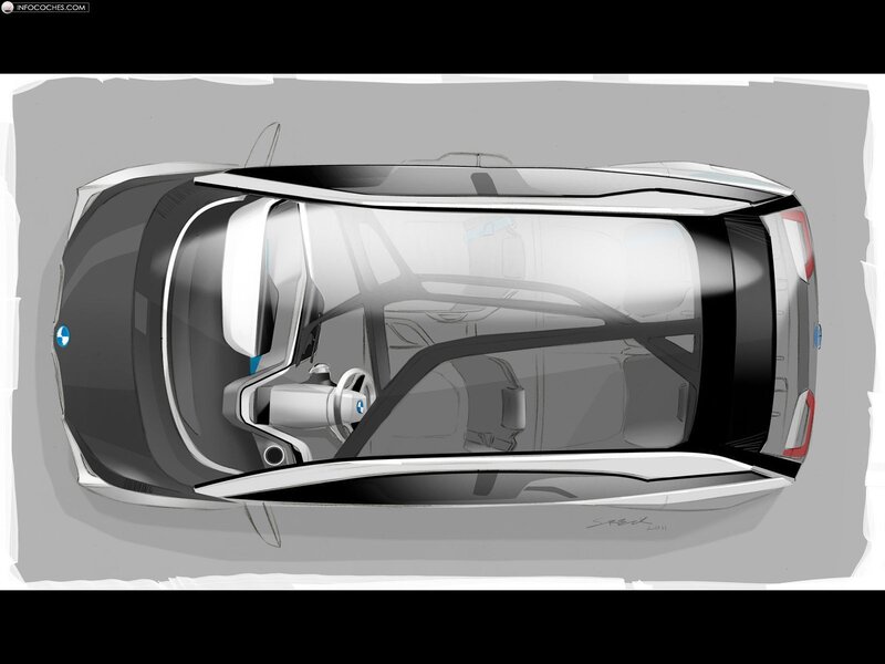 BMW concept car design sketch