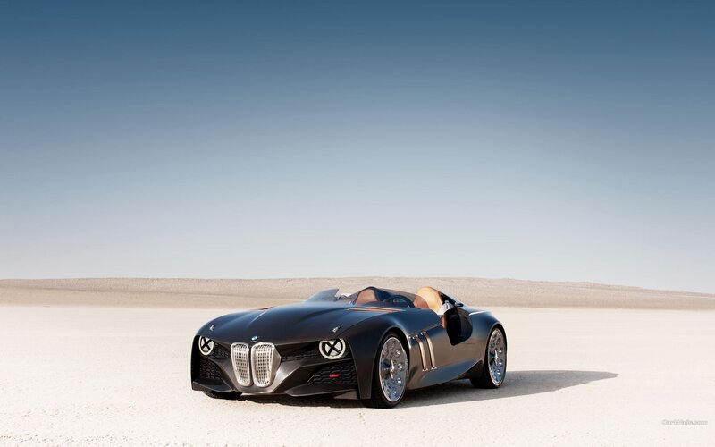 BMW concept car in desert