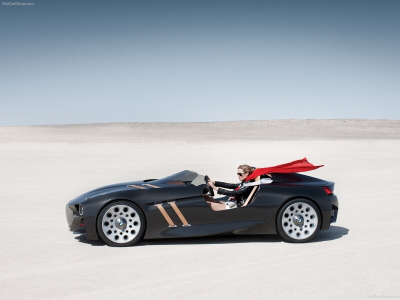 BMW Concept Car in Desert